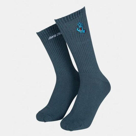 Santa Cruz Socken Screaming Mini Hand Grau