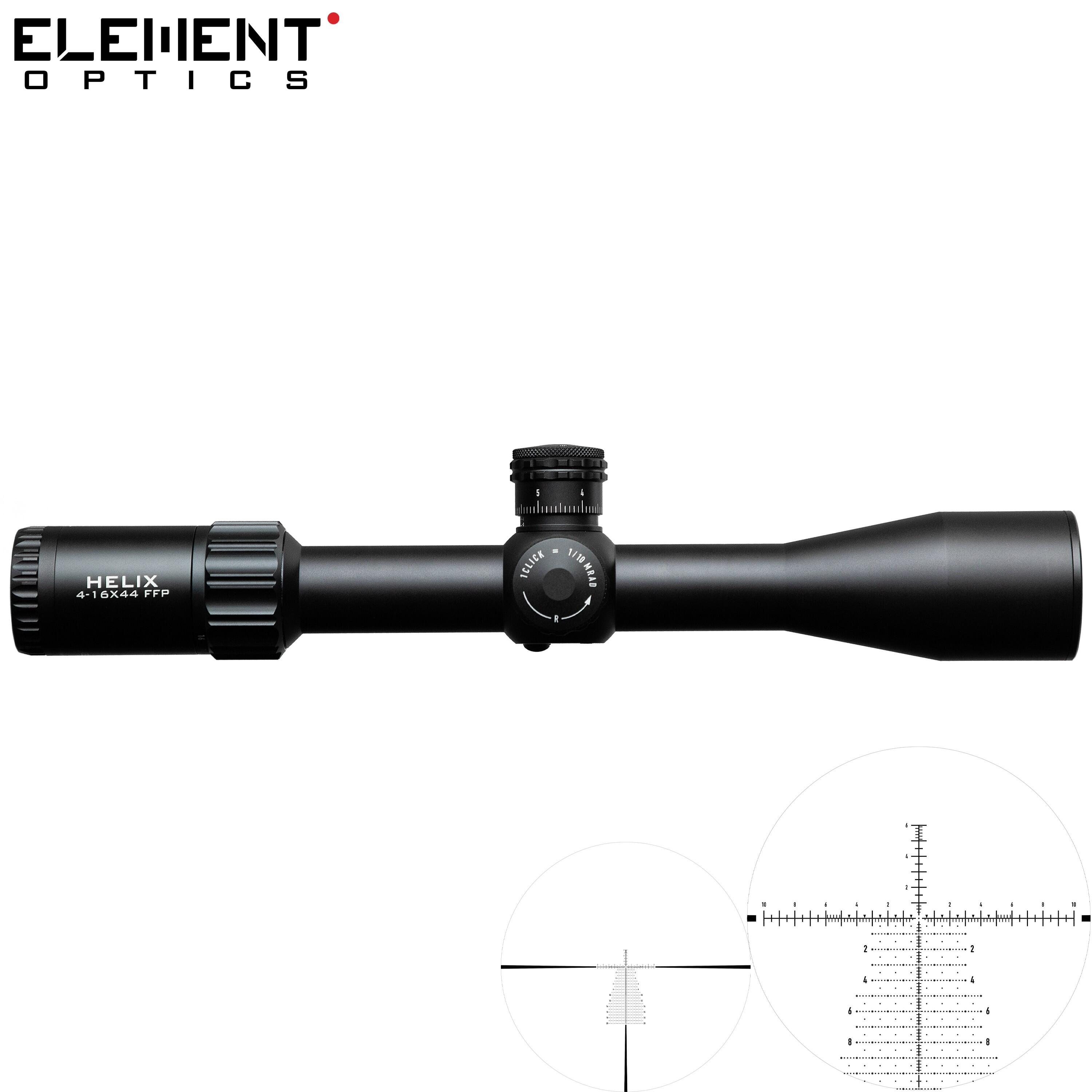 Mira Element Optics Helix 4-16X44 APR-2D FFP MRAD 3/7