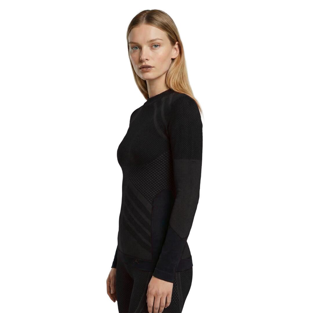 T-shirt thermique a col montant pour femme Risalti Energy 2/4