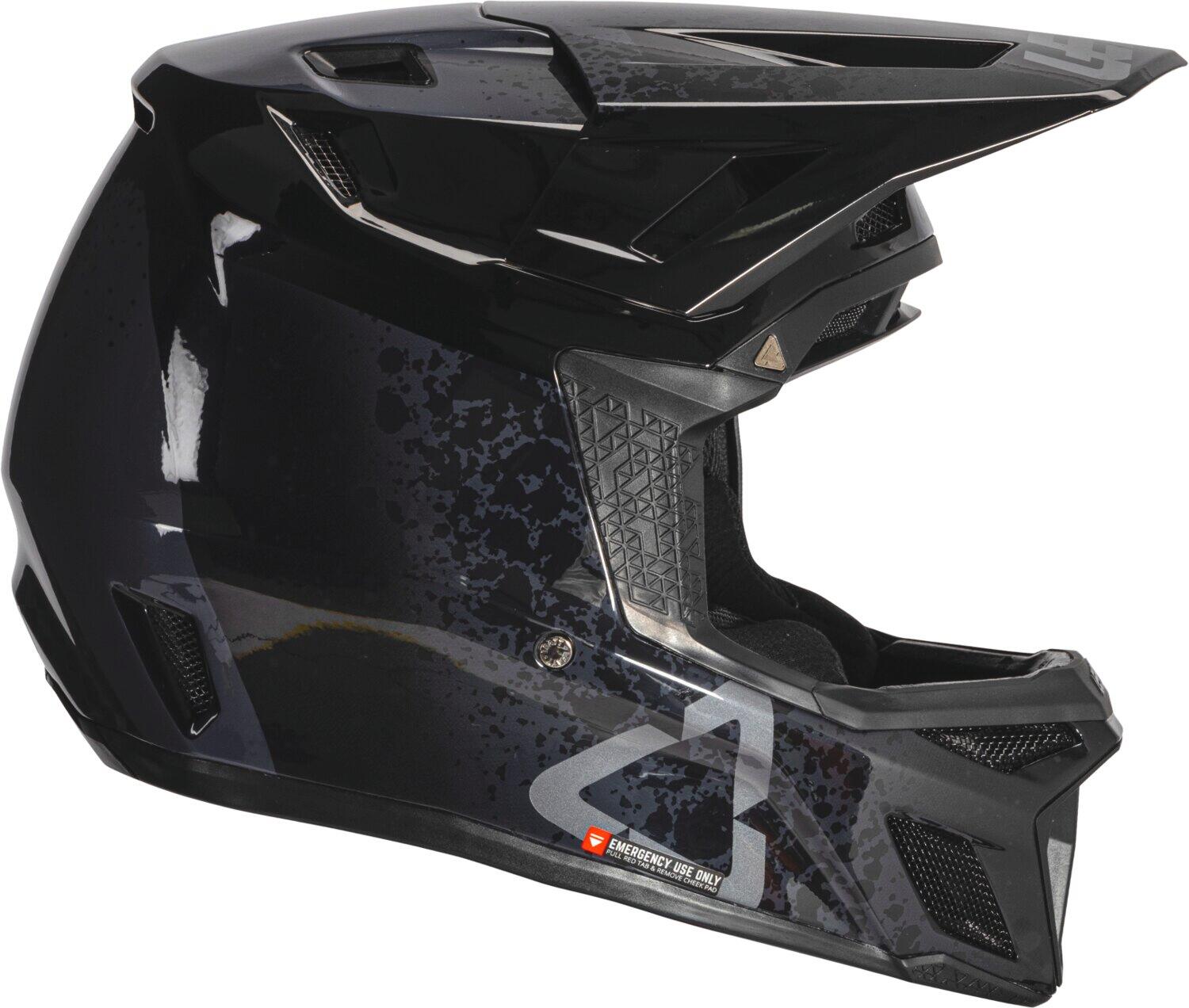 Casque Intégral Leatt Gravity 8.0 Noir 3/8