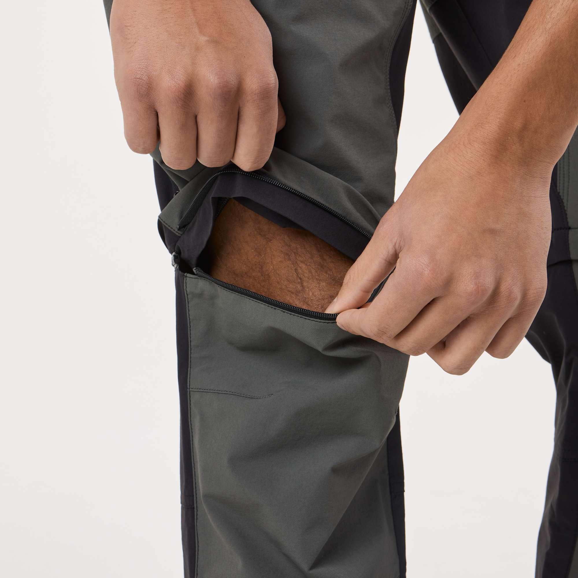 Men hiking outdoor pants wind resistant breathable Lofoten Stretch Zip-Off 7/7