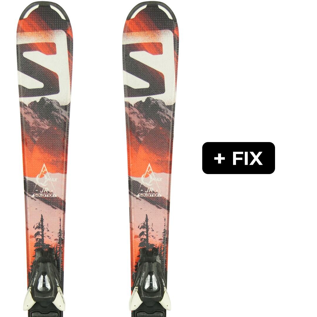 Reconditionné - SALOMON Q-MAX JR S + FIX - Très bon état 4/7