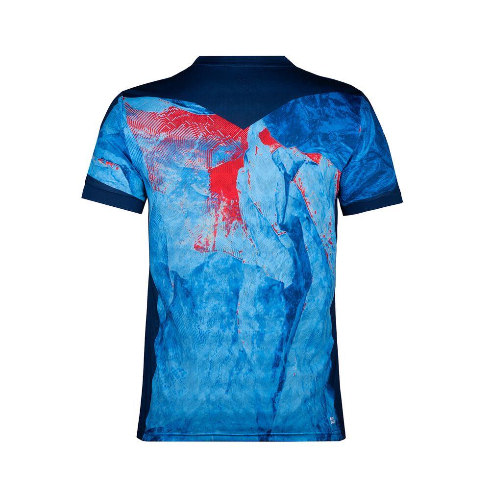 Maglietta Delani Tech - blu scuro/acqua 2/6