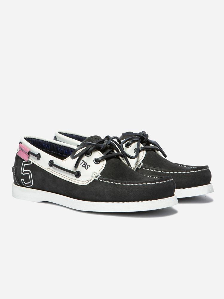 Chaussures bateau Femme PHIS727 Navy / Blanc 3/5