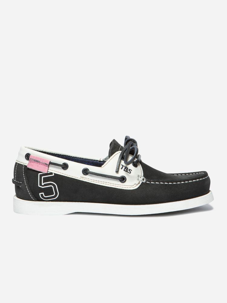 Chaussures bateau Femme PHIS727 Navy / Blanc 2/5