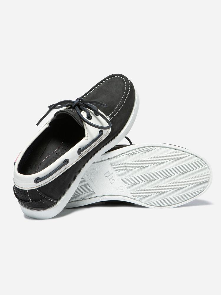 Chaussures bateau Femme PHIS727 Navy / Blanc 5/5