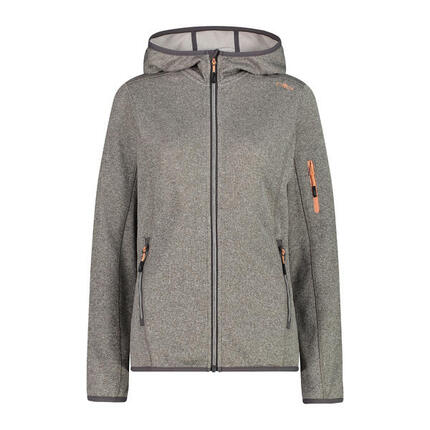 CMP Damen Fleecejacke Woman Fix Hood Jacket 30H5856