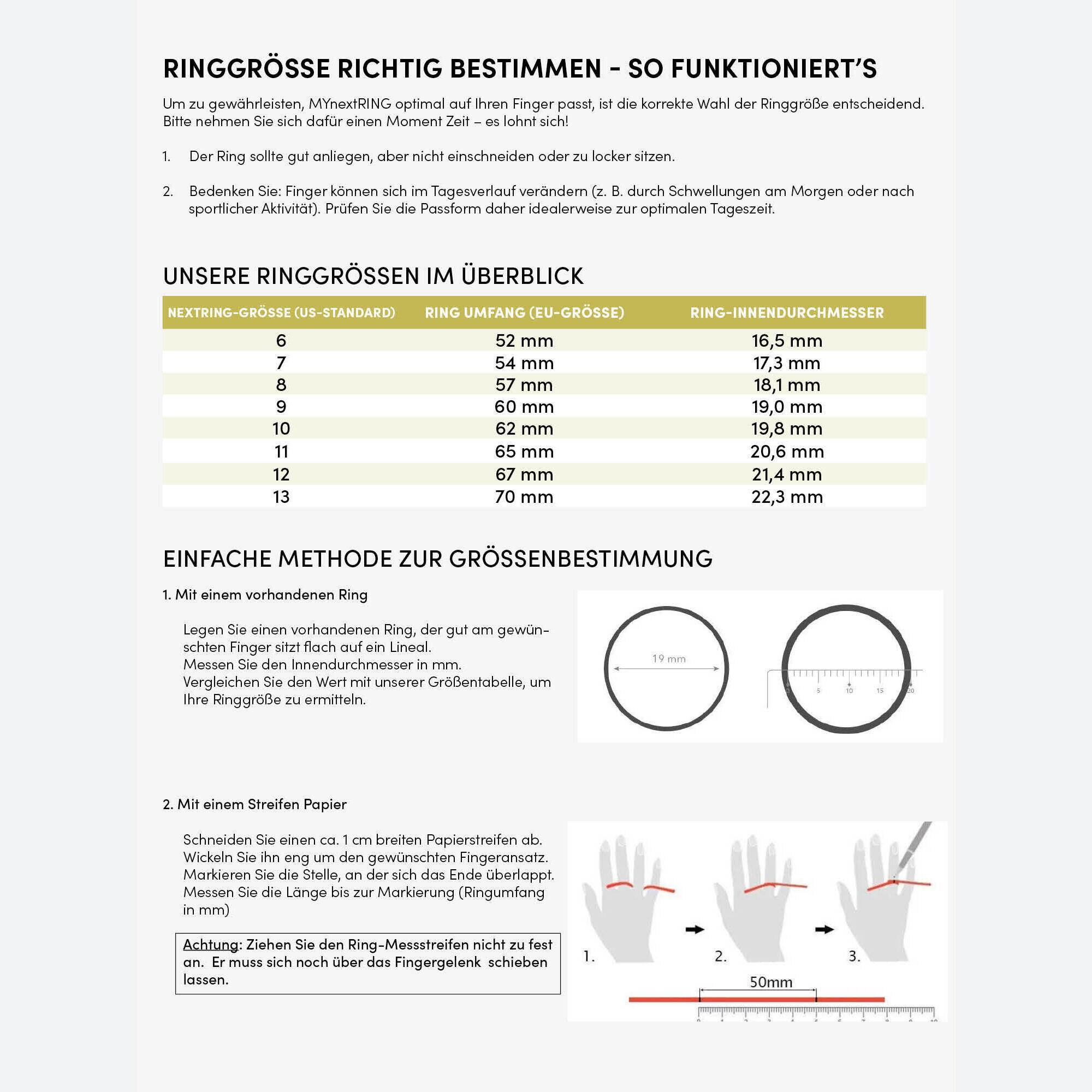 Smartring Gesundheits- & Schlaftracking 5/7