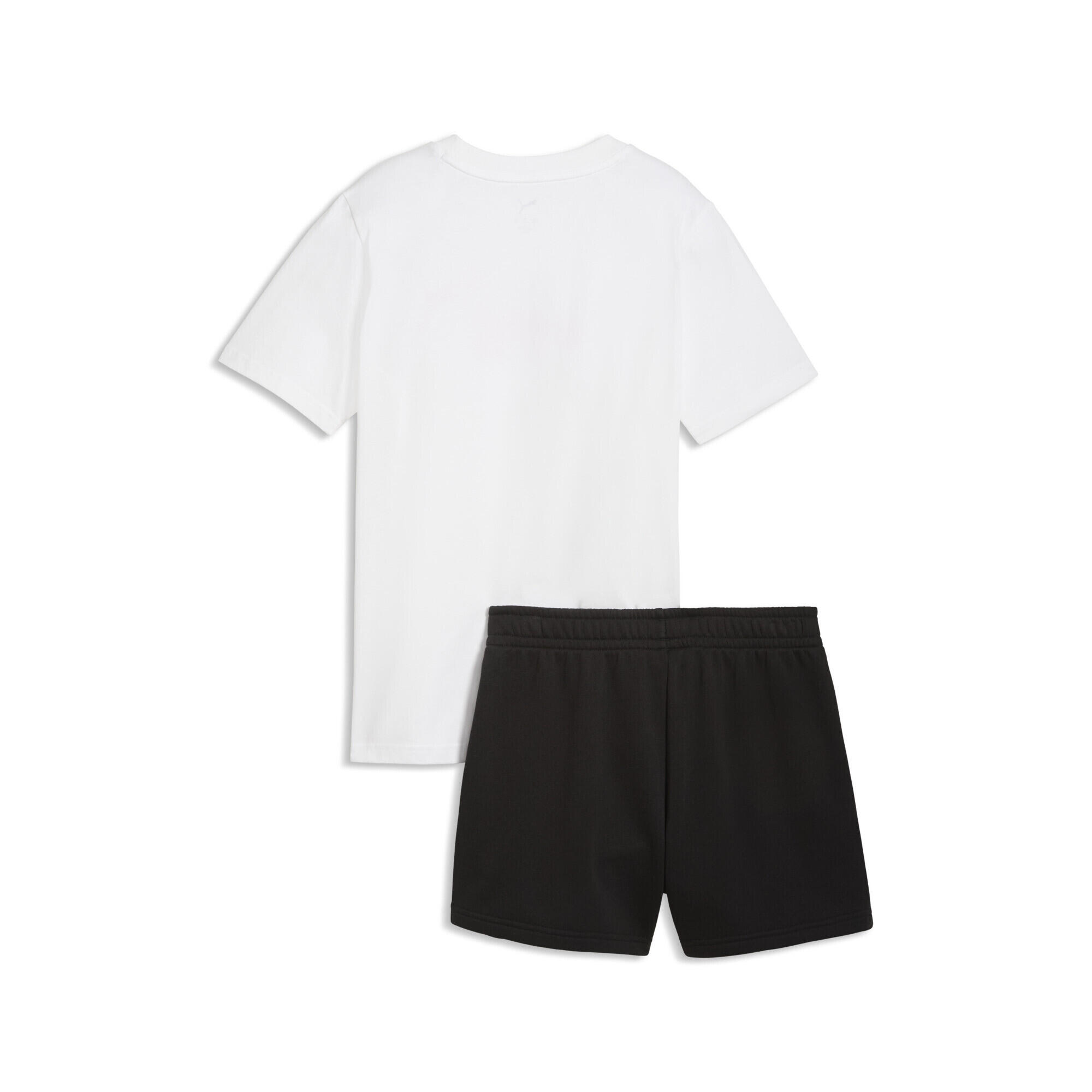 Conjunto de camiseta y shorts Essentials con logo n.º 1 Niño PUMA 5/5