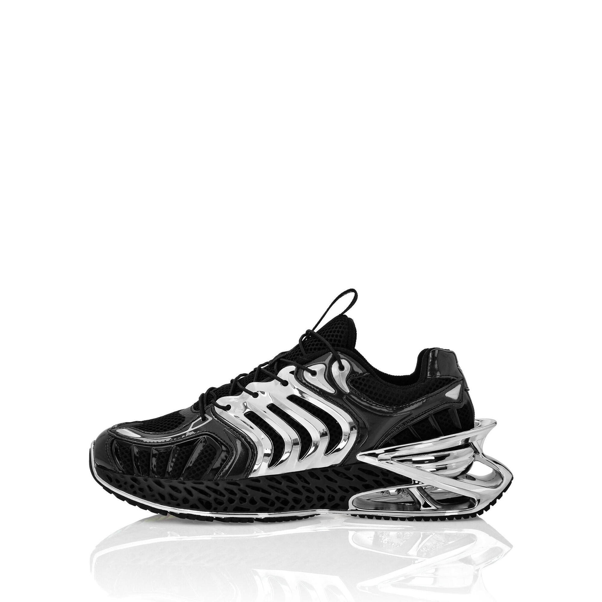 Plein Sport - Baskets De Course The Thunder Stroke Gen.x.2. - Chaussures De Sport - Gris|noir - Decathlon