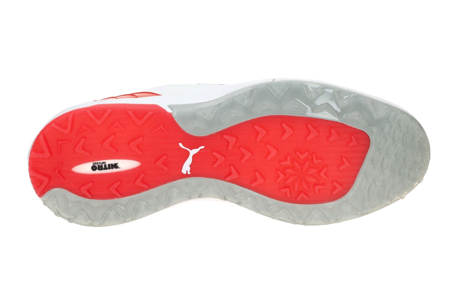 Puma Alphacat Nitro Schuhe weiß rot Golfschuhe 378692 7/7
