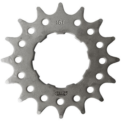 POINT zębatka 16 zębów CrMo 1/2 x 3/32 singlespeed 5/5