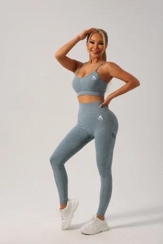 Bustiera FITSKIN Soft Sculpt Blue Gray