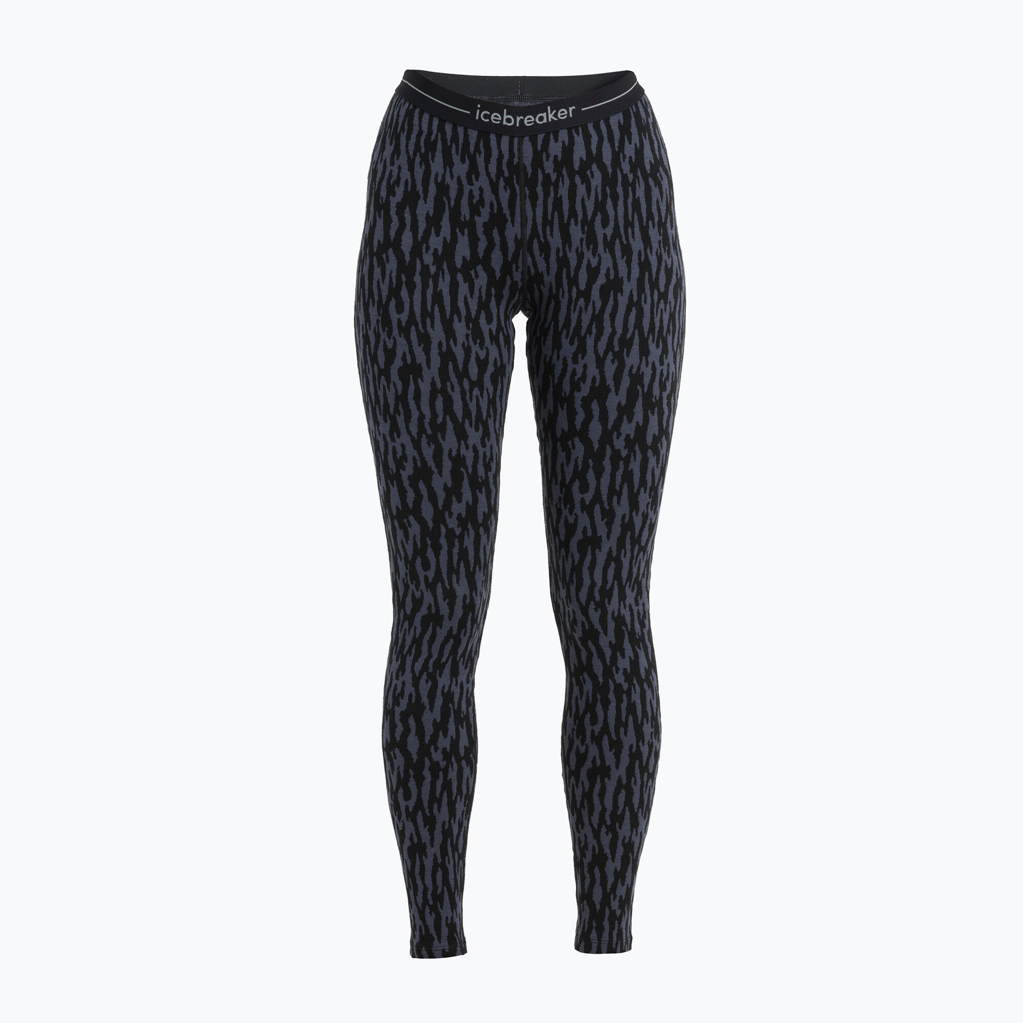 Spodnie termoaktywne damskie icebreaker Merino 260 Vertex Leggings Glacial Camo 6/7