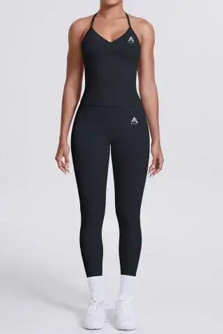 Bustiera FITSKIN  V-Form Jet Black 2/4
