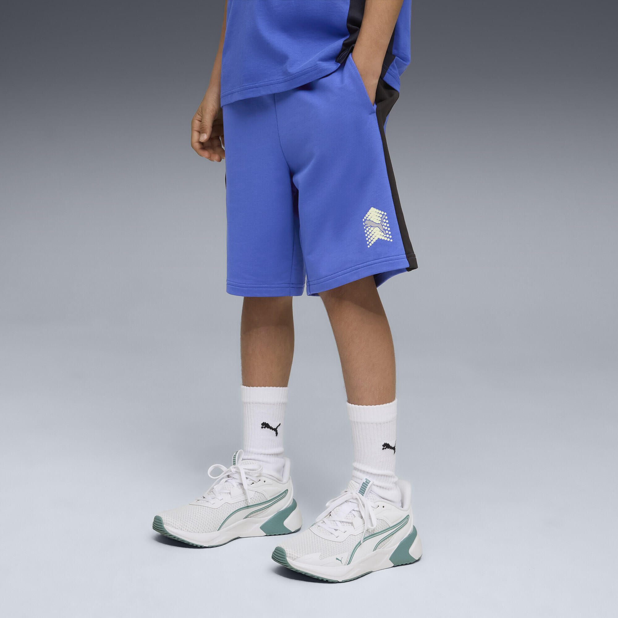 Calções infantil cós elástico Active Sports PUMA 2/5
