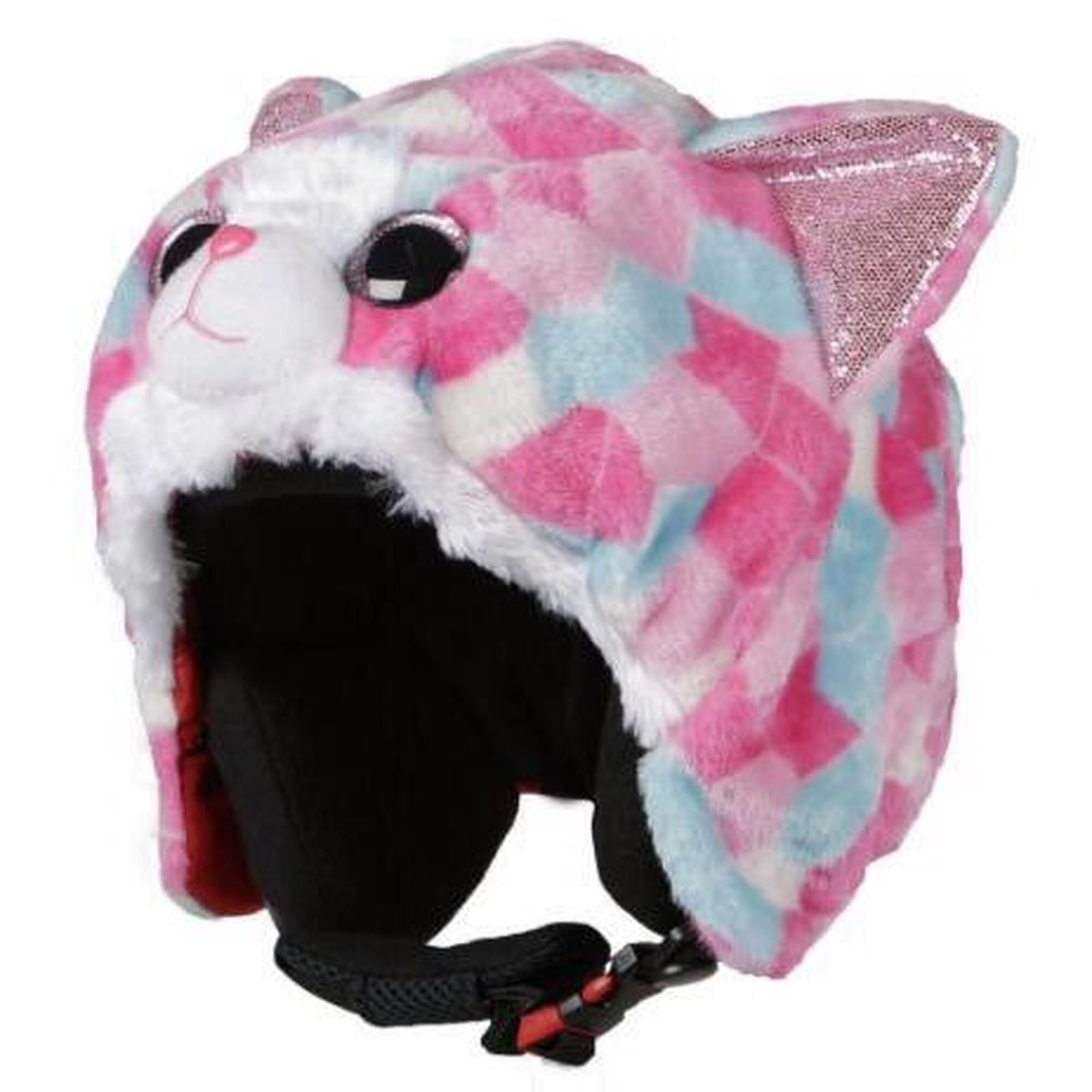 Frendo - Hoxy Casque Cover - Spotted Cat - Couvre-casque - Rose - Decathlon