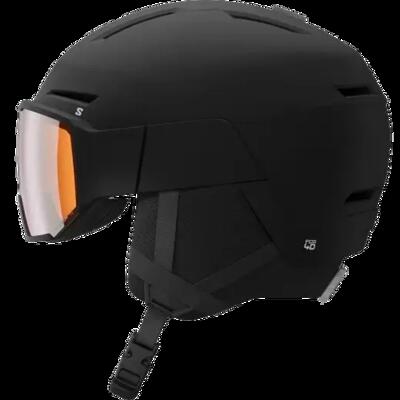 Salomon osmo skihelm - m - zwart