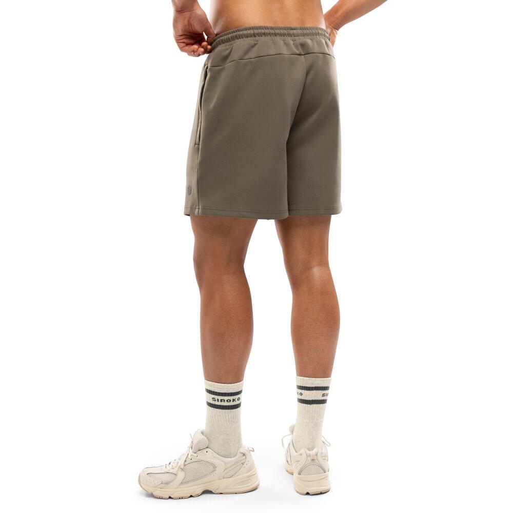 Short sport en coton homme Fitness Titan Green Vert 2/7