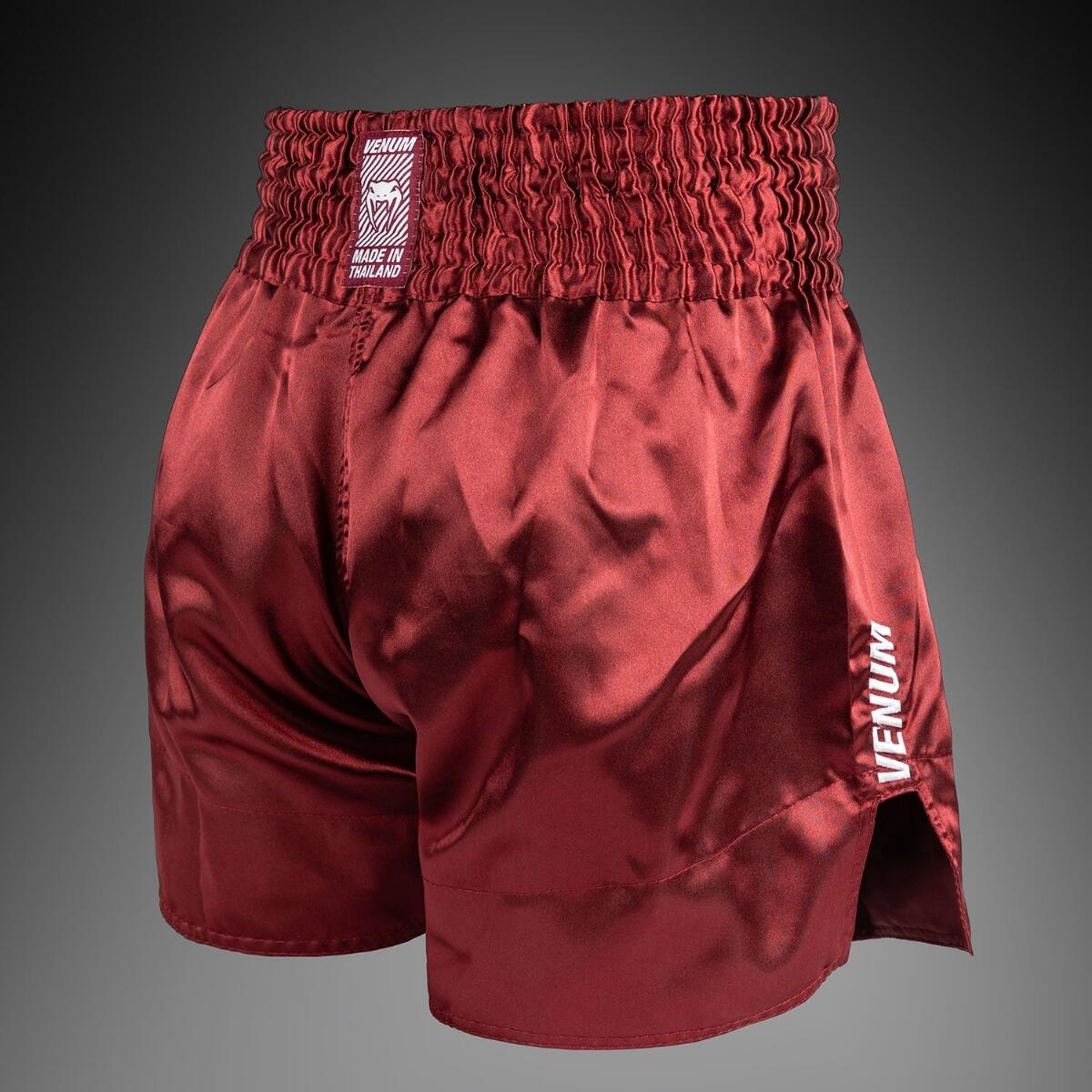 Short Muay Thai Venum Classic Evo – Bordeaux – XXL 3/4