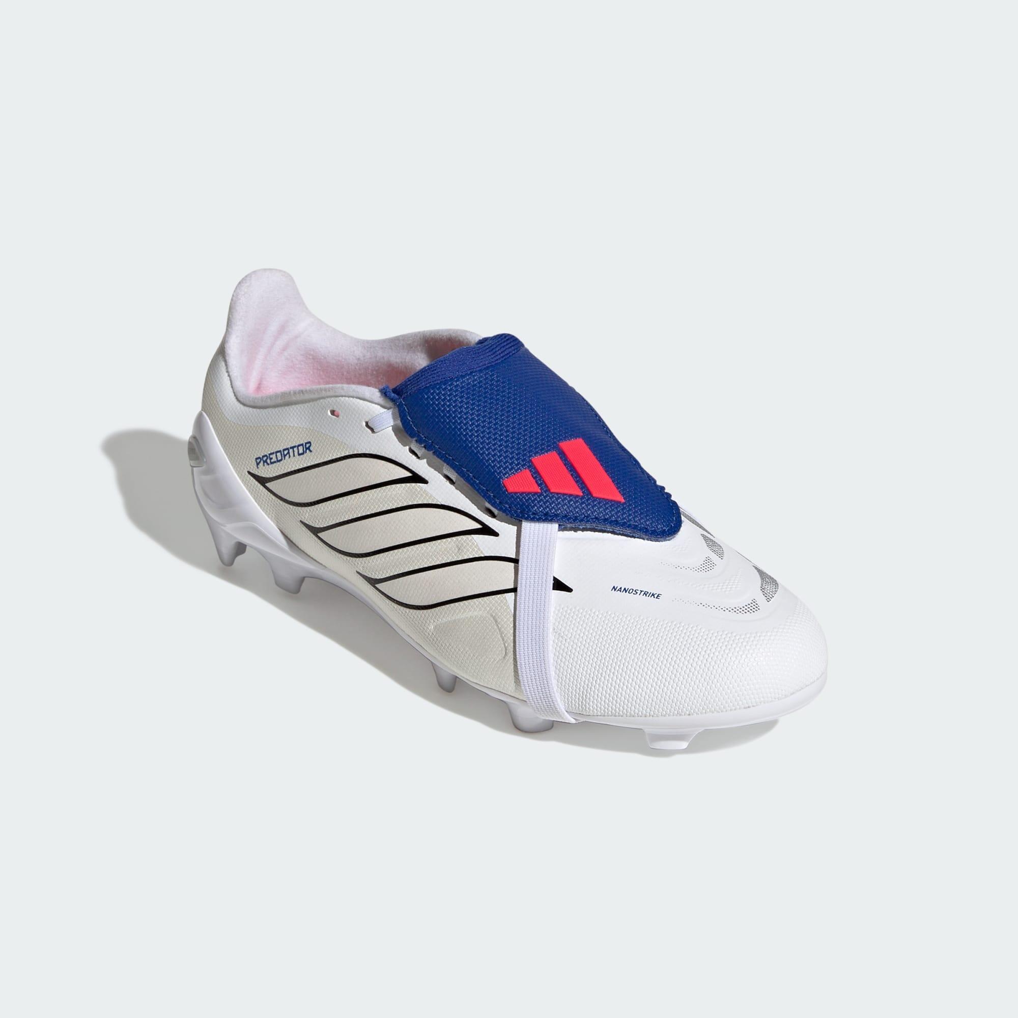 PREDATOR LEAGUE Scarpe da calcio con linguetta ripiegabile per terreni naturali 4/7