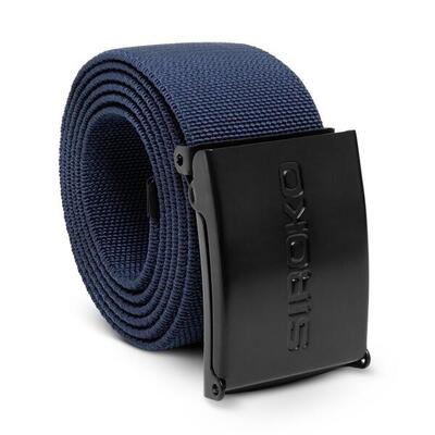 Heren en dames golf riem fore navy blauw