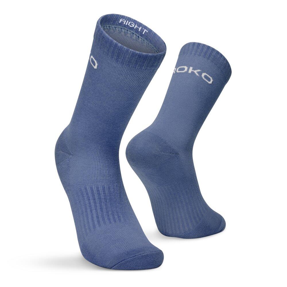 Men & Women Padel crew socks 3-pack Vira Celestial White 5/6
