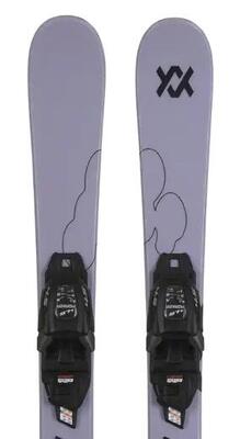 Völkl mini revolt + 4.5 vmotion junior ski's - 88cm - zwart