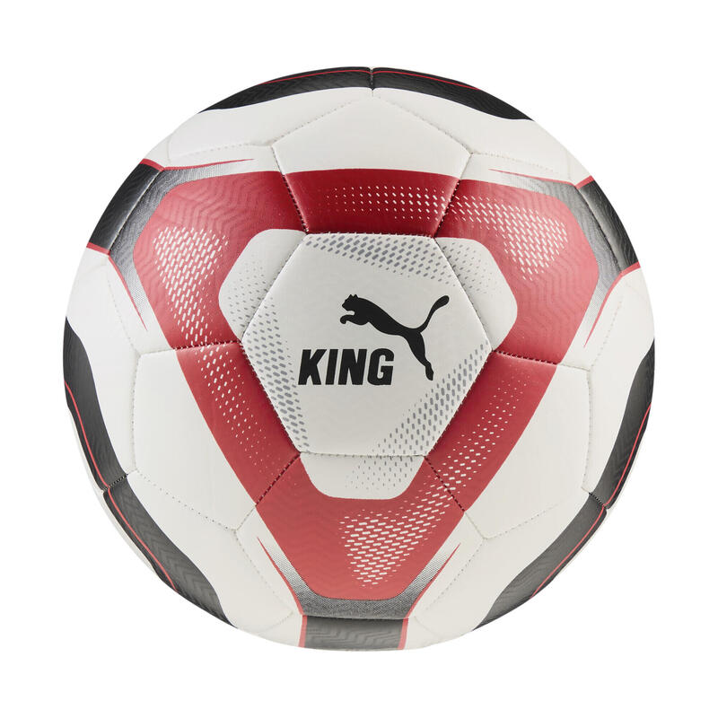 Minge fotbal adulți cusută la mașină King, roșu, negru, alb PUMA