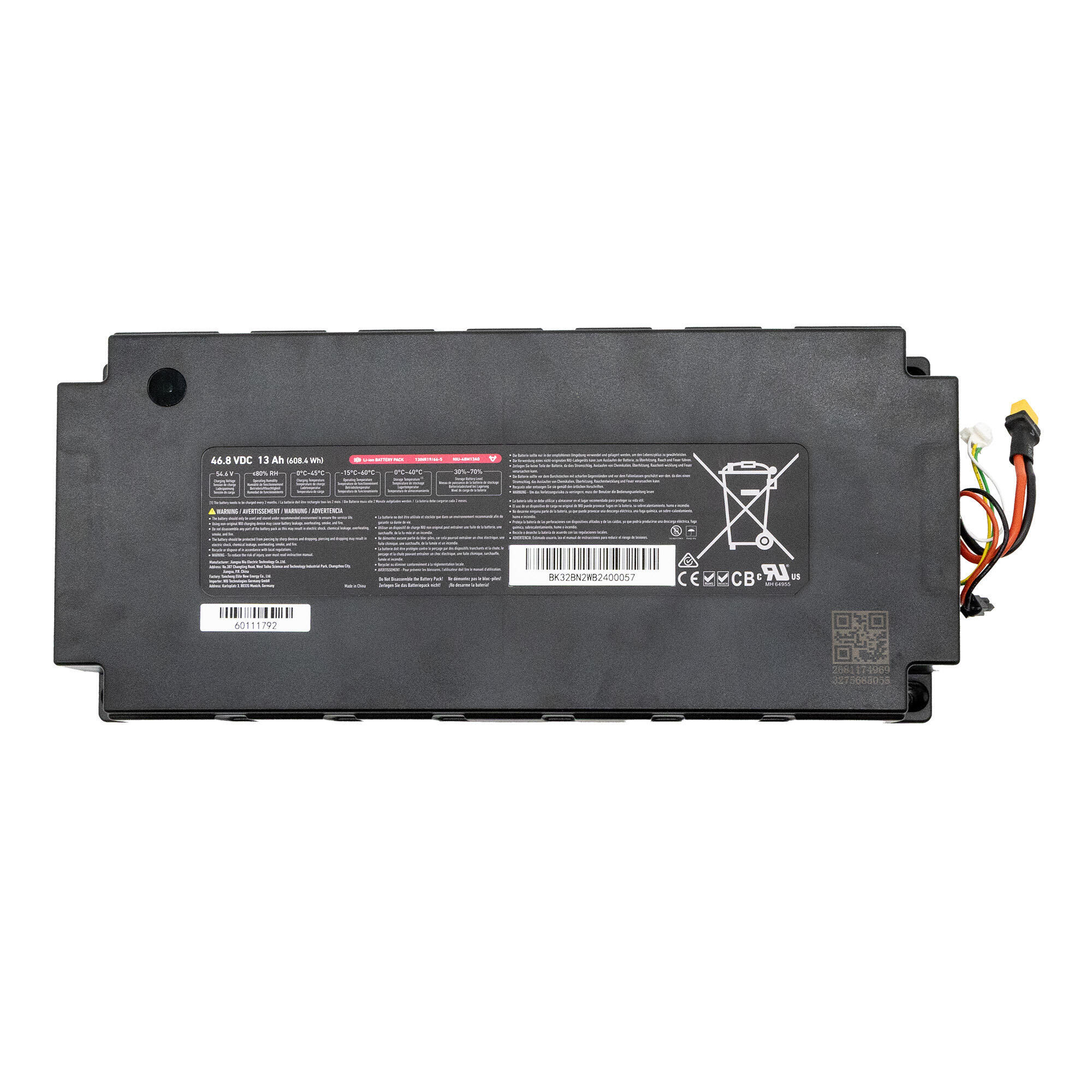 Batería Niu KQi3 MAX 3/3