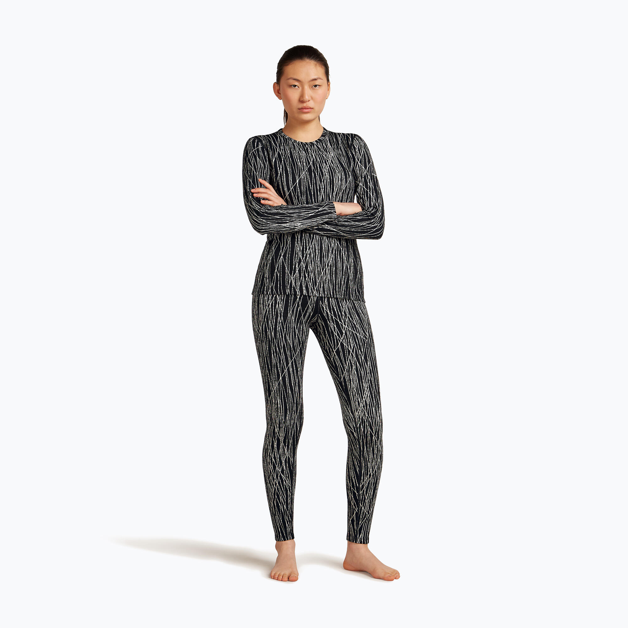 Legginsy termoaktywne damskie Icebreaker Merino 260 2/7