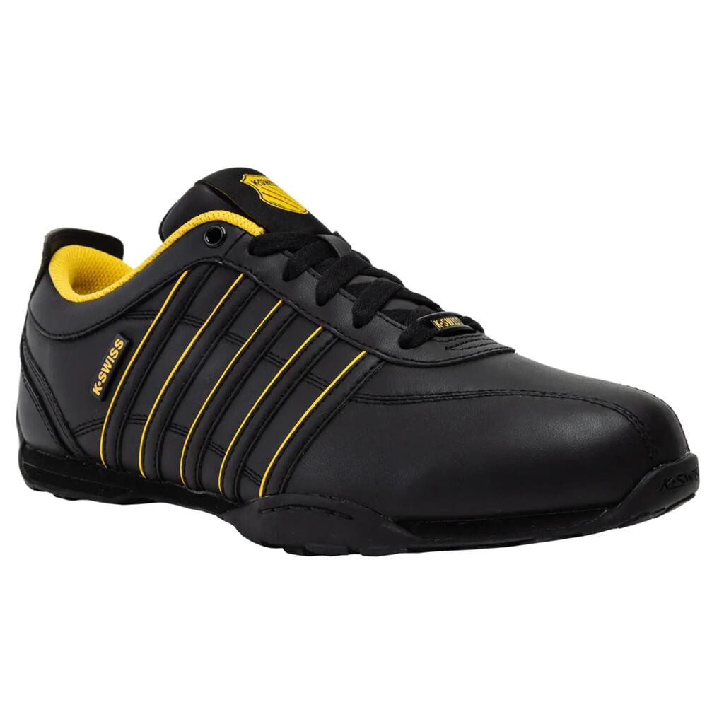K-SWISS ARVEE 1.5 Court Style sneaker – black, yellow accents