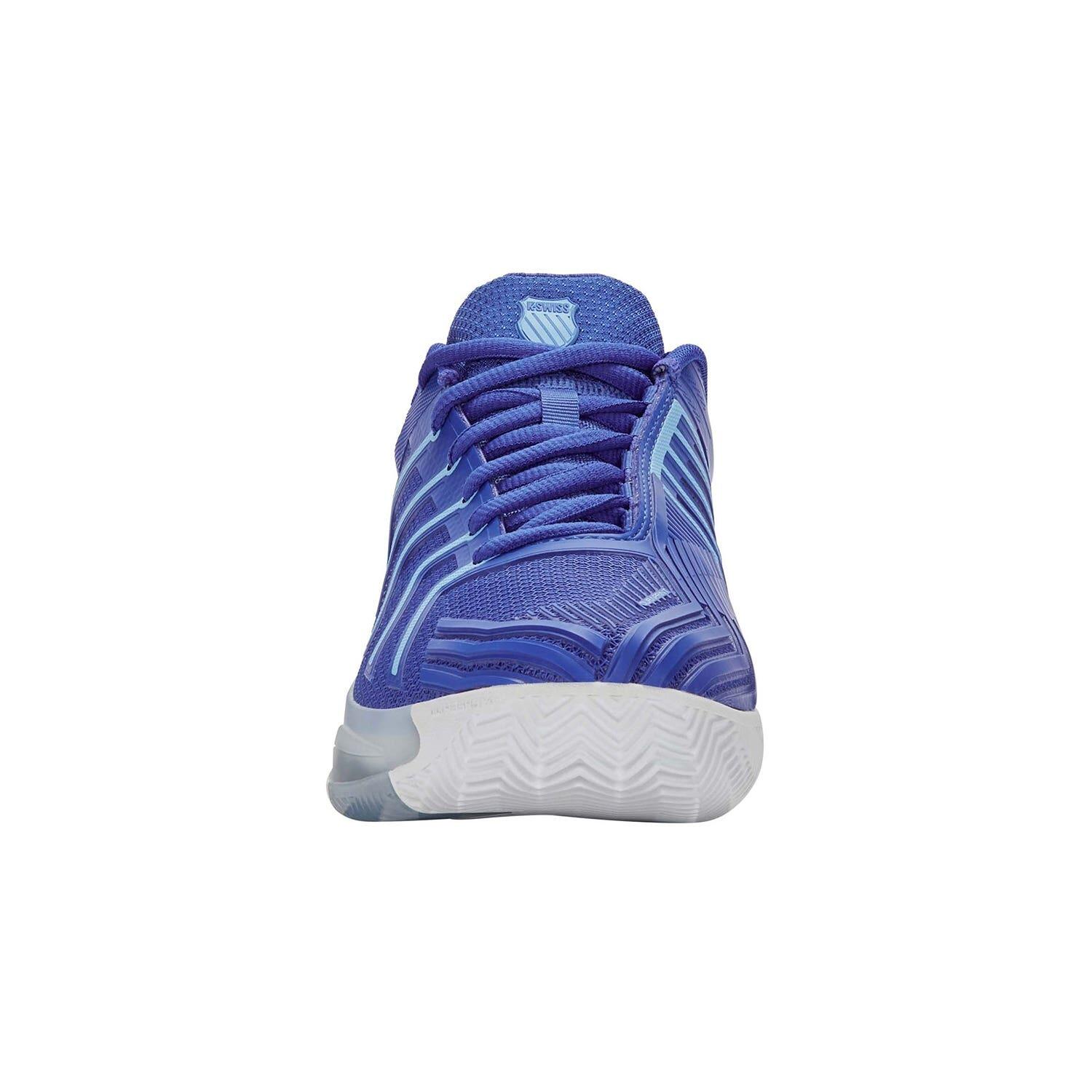 K‑SWISS ULTRA SHOT 4 HB herentrainingschoenen, blauw met paarse accenten 4/6