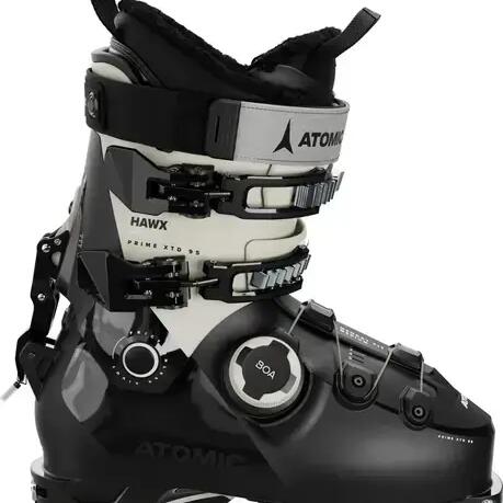 Atomic Hawx Prime XTD 95 BOA Womens Ski Boots - 26.5 - Black/Stone