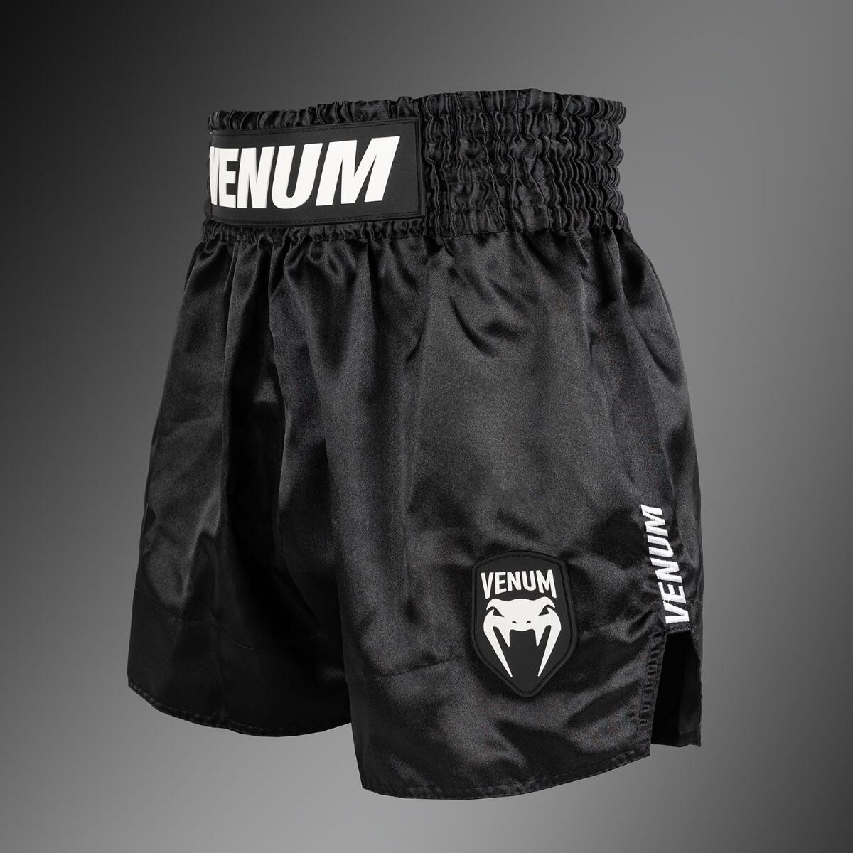 Muay Thai Shorts Venum Classic Evo – Black/White – XXL 2/4