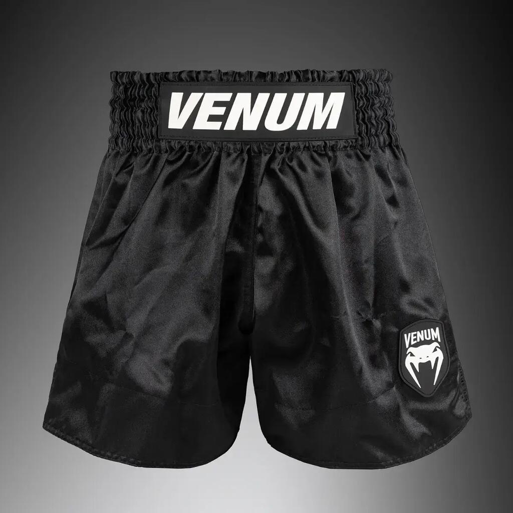 Muay Thai Shorts Venum Classic Evo – Black/White – M
