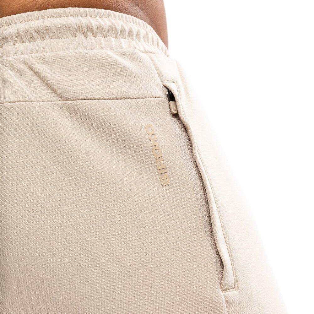 Men Fitness 's cotton workout shorts Titan Sand Beige 5/7