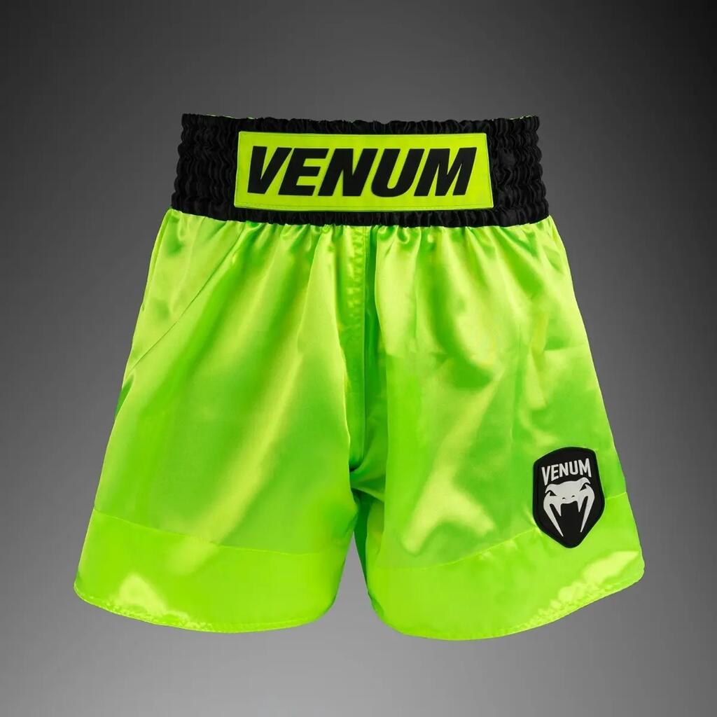Muay Thai Shorts Venum Classic Evo – Neon Yellow/Black – S