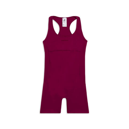 Tuta Jumpsuit Seamless Short con cut-out sulla schiena