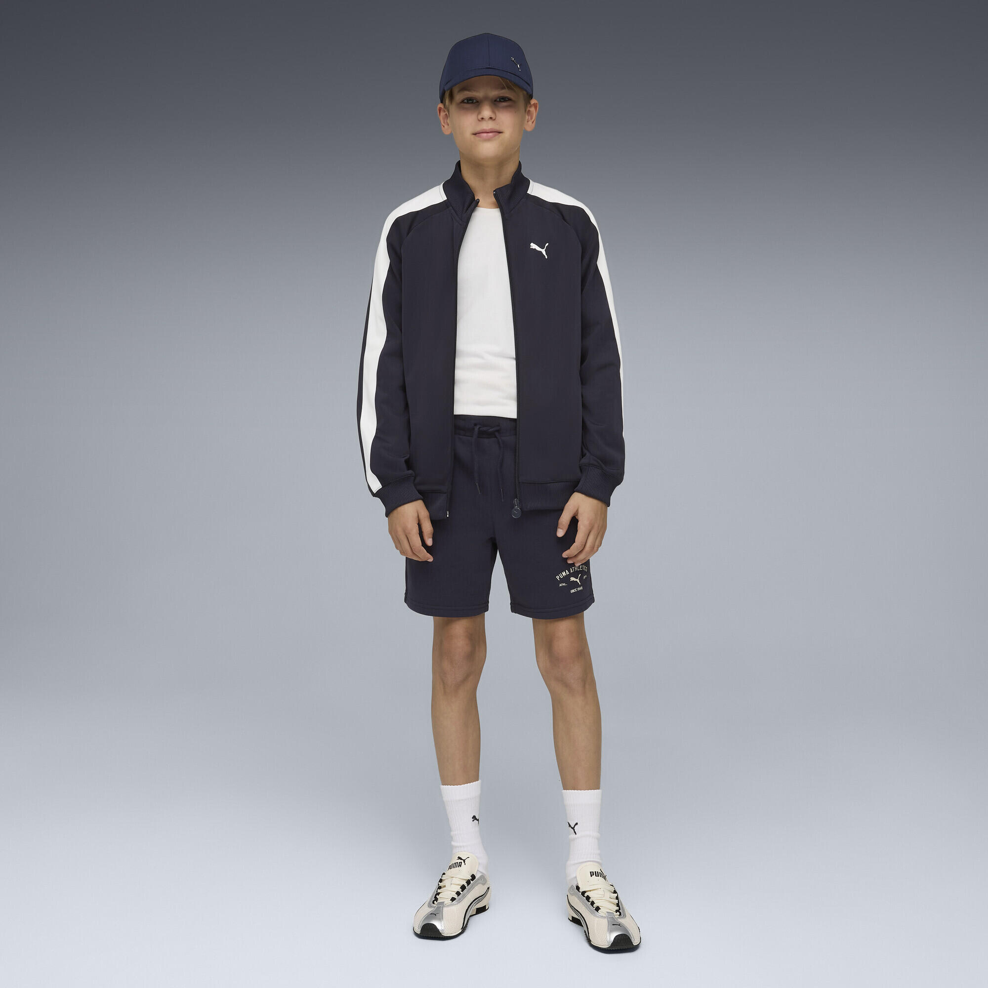 Calções infantil cintura com cordão Class Graphic PUMA 4/5