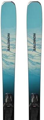 Salomon E Stance Donna 80 + M10 GW Sci All Mountain - 175cm - Blu