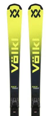 Völkl Racetiger Jr Pro + 7.0 VMotion Sci Bambini - 160cm - Giallo
