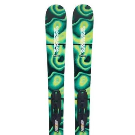 Sporty zimowe Narty dla Dzieci K2 Omen + FDT 4.