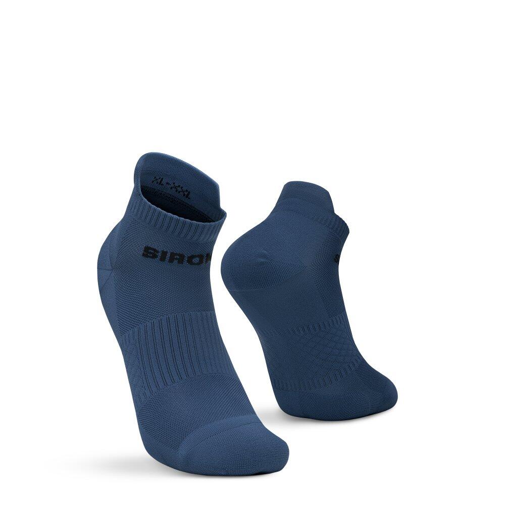 Herren und Damen Fitness Kurze Sportsocken 3er-Pack Trim Blue Blau 4/6