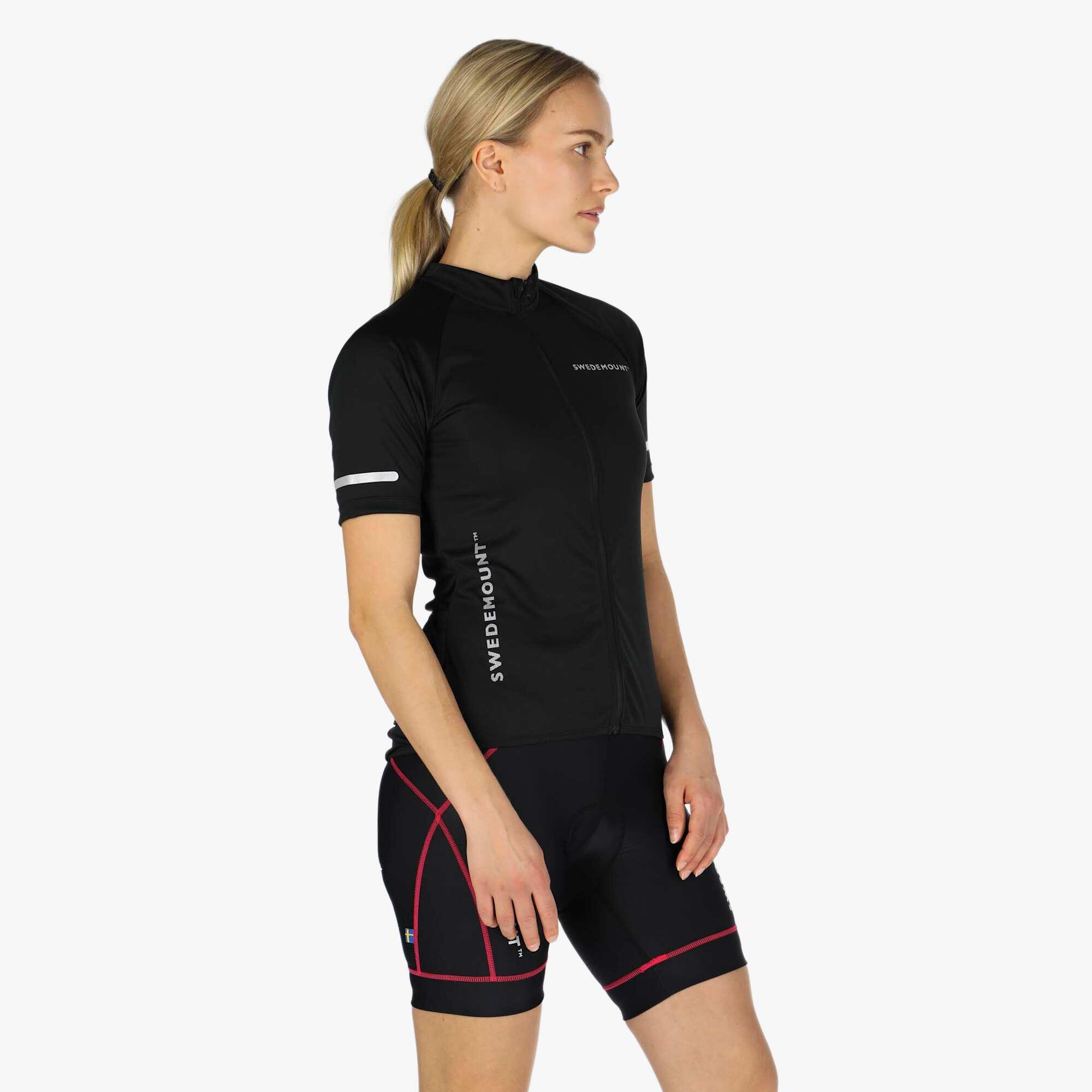 Maglia Maniche Corte Ciclismo Donna Traspirante Asciugatura Rapida Core 3/7