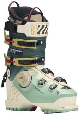 K2 mindbender 105 boa skischoenen dames - 26.5 - wit