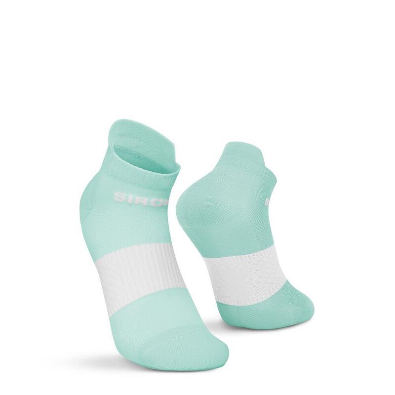 Șosete de alergare până la gleznă, set de 3 Helix Mint Verde