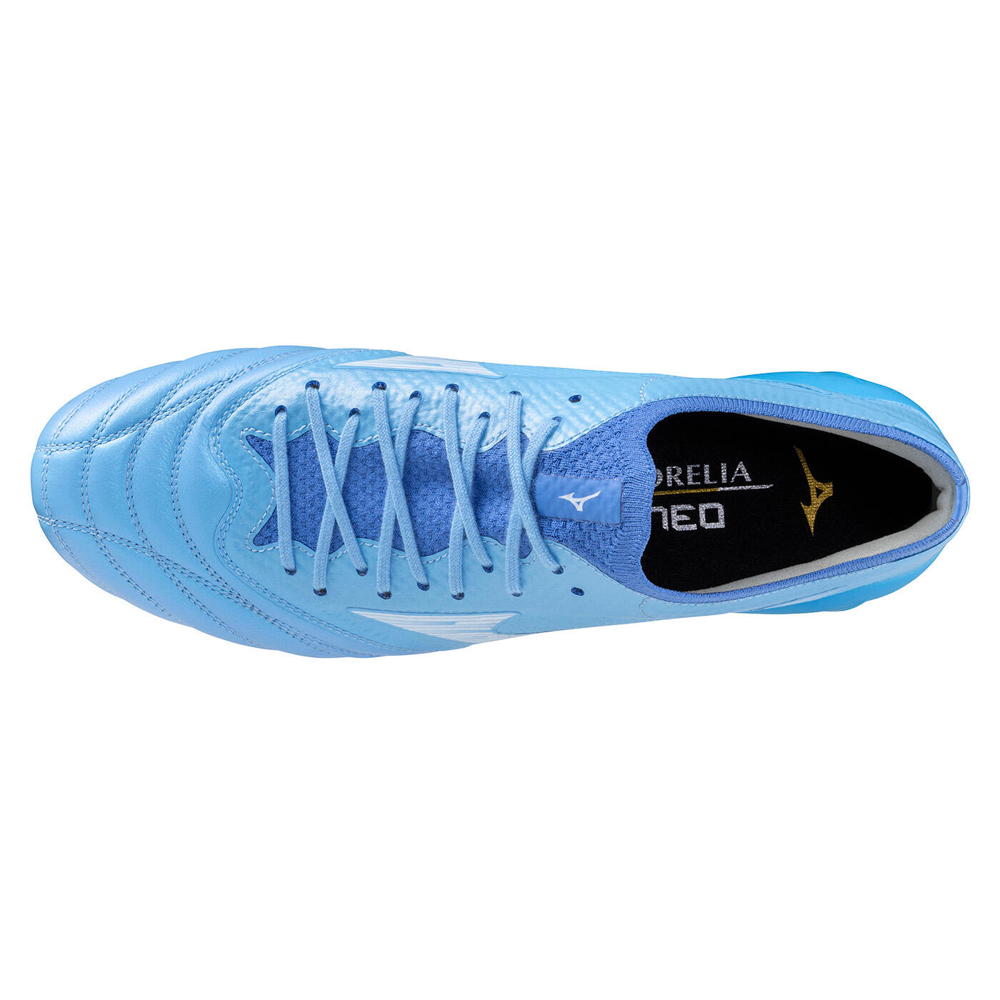 Crampons Mizuno Morelia Neo IV Beta Elite Bleu ciel 4/5