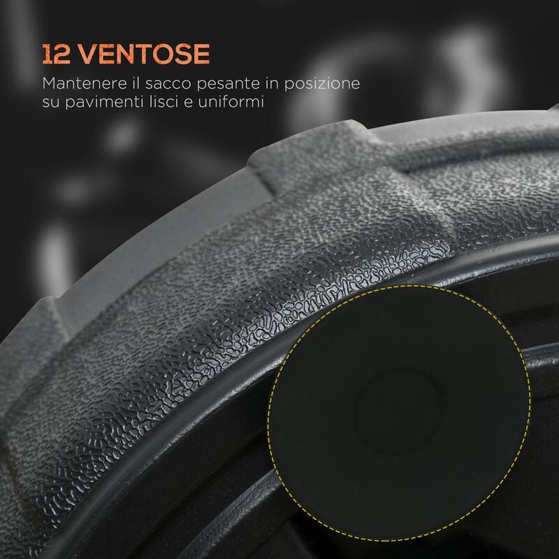 Minge de box SPORTNOW bază umplubilă, înălțime reglabilă 147-165 cm