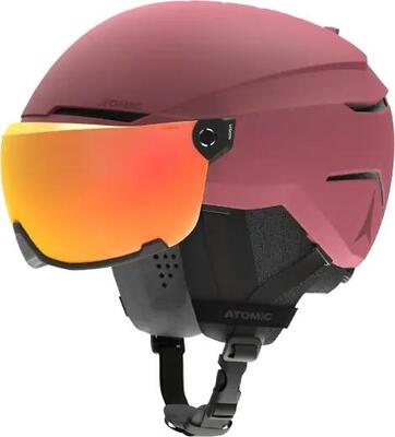 Atomic savor visor stereo skihelm - l - maroon